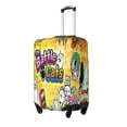 thumbnail image 2 of Battle Cats Luggage Cover Approved Travel Suitcase Protector Elastic Washable Baggage Covers For 25-28 Inch Luggage, 2 of 9