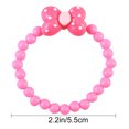 thumbnail image 4 of Candy Color Bracelet 6pcs Candy Color Bracelet Bowknot Lovely Children Jewelry Set for Kids (Random Color), 4 of 8