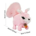 thumbnail image 3 of Huanglei Lifelike Animated Squirrel Interactive Stuffed Animal With Realistic Sounds And Gentle Movements For All Ages, 3 of 5