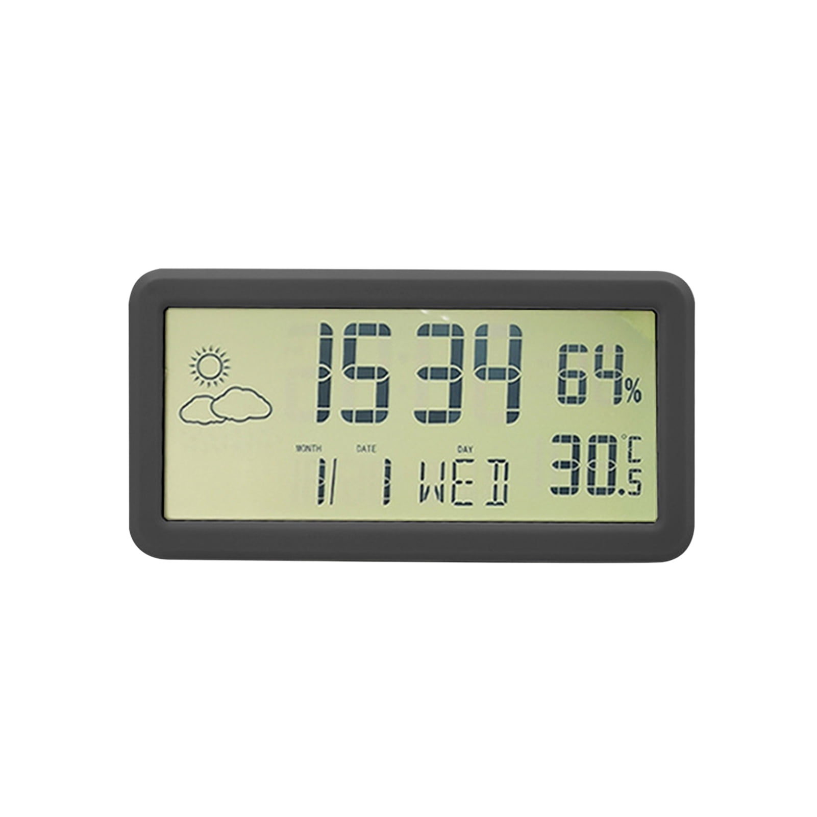 LCD Display Alarm Clock Desktop Digital Alarm Clock with Snooze