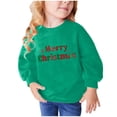 thumbnail image 1 of Posijego Vêtements de Noël pour Enfants Garçons Filles Chandail à Manches Longues Col Rond Coton Chandail Chandail en Molleton Hauts, 1 of 4