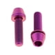 thumbnail image 2 of 2 tornillos de titanio M5 para vástago de bicicleta de ciclismo, cabeza cónica, con junta de arandela. M5x18 Púrpura, 2 of 7