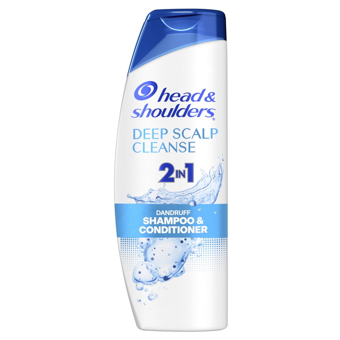 (3 pack) Head & Shoulders 2 in 1 Dandruff Shampoo and Conditioner, Deep Scalp Cleanse, 12.5 oz