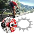 thumbnail image 1 of Anti Rouille Simple Rouage, 12T à 18T Pièces de Conversion de Vélo, Composant de Roue Libre de Pignon pour Route de Montagne, 13T, 1 of 9
