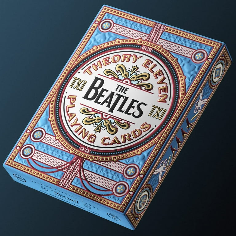 theory11 The Beatles Playing Cards (Blue) - Walmart.com
