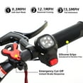 thumbnail image 6 of RFN EVO16 Electric Off-Road Bike for Ages 8+, 750W Max Power, 3-Speed Transmission, Dual Hydraulic Disc Brakes, 18 MPH Top Speed, 9.3-Mile Range, 6 of 7