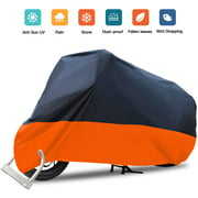 104" Motorcycle Cover 鈥?All Season Waterproof Outdoor Protection Fit for Tour Bikes Choppers Cruisers 鈥?Protect Against