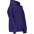 thumbnail image 3 of LAT Youth Pullover Fleece Hoodie - PURPLE - XS, 3 of 3