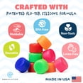 thumbnail image 4 of Tapones para los oídos de natación Putty Buddies, flotantes, inventados por el médico, 3 pares, 4 of 6