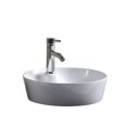thumbnail image 1 of Fine Fixtures MV1717TE 17 x 17 Pi. Évier de Navire Moderne Rond&44; Blanc, 1 of 1