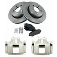 thumbnail image 3 of TRQ Front Brake Pad & Rotor Kit Brake Caliper Brake Pads Brake Rotor Ceramic Vented Fits Select 2007-2010 Dodge Nitro 2008-2012 Jeep Liberty, 3 of 5