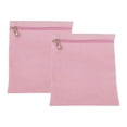 thumbnail image 1 of GUOOL 2 Pieces Sew in Pocket with Zipper Mobile Storage Pouch Easy Installation Canvas pink, 1 of 9