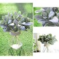 thumbnail image 3 of HSHDLDF 10PCS Artificial Flocked Rabbit Ear Leaf Faux Greenery Stems Lamb Ear Bouquet Foliage Picks Fake Greenery Plant for Home Wedding Vase DIY Craft Floral Arrangement, 3 of 7