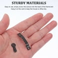 thumbnail image 4 of CIMAXIC Cimaxic Picture Hangers Kit Black Sturdy Easy Install for Home 2Sets, 4 of 6