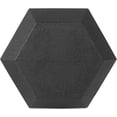 thumbnail image 3 of Rubber Encased Hex Dumbbell in Pairs  Singles or Set, 3 of 4