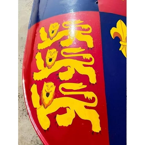 Spartan Shield for Him: Unique Birthday Gift for Boyfriend, Husband or Dad - Medieval Armor Home Decor, Viking Shield Wall Art