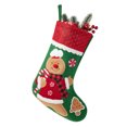 thumbnail image 2 of Gupgi Christmas Stockings, Hanging Santa Claus/Snowman/Gingerbread Gift Bag Christmas Candy Gift Bag, 2 of 6