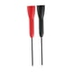 thumbnail image 2 of Juego de puntas de sondas de extensión de cables de prueba multímetro de 2 piezas, sondas de aguja de 2mm para pruebas eléctricas, medición de, 2 of 9