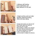 thumbnail image 3 of Adhesive Spreader, Portable Adhesive Application Tool  for Woodworking, 3 of 7