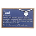 thumbnail image 1 of IH Casa Decor Framed Definition Of Dad Sign, 1 of 3