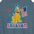 thumbnail image 3 of Disney - Pluto Freedom - Women's Racerback Tank Top, 3 of 5