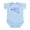 Sky Blue, variant on CafePress - My Mommy Races Faster Than Your Daddy Infant Bodys - Baby Light Bodysuit, Size Newborn - 24 Months
