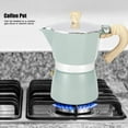 thumbnail image 4 of 3 Cup Aluminum Espresso Stovetop Moka Pot Express Coffee Maker Percolator Italian Classic Mocha Coffee Machine for Italian and Cuban Cafe Brewing for Home & Camping 150ml 5oz, 4 of 8