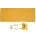 thumbnail image 3 of Conjunto de 3 accesorios para fotografía de bebés, gorro, manta, juguete, disfraz y ropa para recién nacidos, color amarillo, 3 of 14