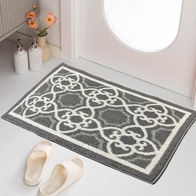 Xihbxyly Escobilla de Baño de Mango Largo, Juego de Limpieza de Pared para Baño, Cerdas Suaves con Base, Limpieza Integral, Plástico Resistente, Diseño Compacto, Fácil Instalación, Elimina Manchas de