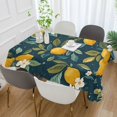 thumbnail image 2 of Yayeee Tablecloths 54" x 54" Rectangle Wrinkle Resistant Party Table Cover, Blue Lemons, 2 of 8