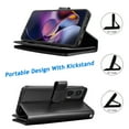 thumbnail image 4 of Tiflook Wallet Case for Motorola Moto G Stylus 5G (2024 Only), PU Leather ID Cash Credit Card Slots Holder Carrying Pouch Folio Flip Cover [Detachable Magnetic Hard Cases] Lanyard - Black, 4 of 6