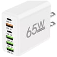 thumbnail image 1 of Adaptadores de Carga USB NexusWhite 1 Pza 6 Puertos USB 5V 3A Max 65W 100-240V 50-80Hz Blanco., 1 of 1