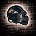 thumbnail image 2 of Baltimore Ravens LED Rectangle Tabletop Sign, 2 of 5
