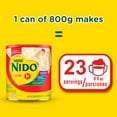 thumbnail image 5 of NIDO Kinder 1+ Powder Beverage Mix, Immunity Toddler Milk with Vitamins A, C, D, Iron to Support Growth, 28.2 oz Canister, 5 of 14