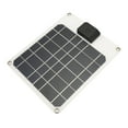thumbnail image 2 of FYBTO Mini Solar USB Panel 6W 5V IP67 Waterproof Monocrystalline Safety Protection Compact Solar Module for Backpacking Hiking White-090601, 2 of 5