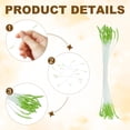thumbnail image 4 of Uxcell 10mm Double Heads Flower Stamen, 150 Pcs Artificial Flower Stamen Pistil Matt for DIY Christmas Decoration, Green, 4 of 6