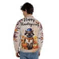 thumbnail image 5 of Happy Thanksgiving Siamese Welcome Thankful Fall Autumn Pumpkin All Over Print 3D Baseball Jacket Cat Lover Kitten Owner Gifts Bomber Jacket Softball - 02021, 5 of 6