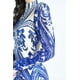 thumbnail image 4 of Vestido de mesh con lentejuela Roman Fashion / Juvenil, 50599 (Azul rey) azul CH, 4 of 7