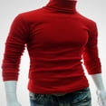 thumbnail image 3 of Chandail Décontracté Tricoté à Col Roulé pour Hommes, 3 of 3