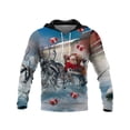 thumbnail image 3 of FELIZ Navidad Vacaciones 3D Impreso Cool Santa Claus Patrón Sudaderas con capucha Sudadera para hombres y mujeres Sudaderas para niños para hombres, 3 of 3