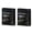 2 PCS, variant on Black Clothes Restorer Sheet,10 Sheet Black Color Catchers for Laundry, Long-Lasting Restore Color Sheets for Washing Machine Faded Clothes