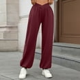 thumbnail image 4 of Women’s Wide Leg Pants with Pockets High Waist Loose Casual Trousers Business Work Casual Pants 2025, 4 of 7