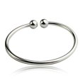 thumbnail image 1 of 1pc femmes 925 Pulsera en argent macizo ouvert Br, 1 of 1