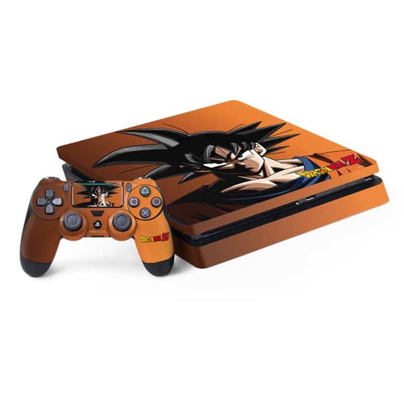 Skinit Dragon Ball Z Goku Portrait PS4 Slim Bundle Skin