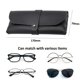 thumbnail image 2 of Estuche de cuero para anteojos: estuche suave y diseñado por expertos para proteger anteojos y gafas de sol, 2 of 6