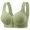 Green, variant on Front Closure Bras for Women Oversized No Wires Push up No-Slip Everyday Bras Easy Care Seamless Supportive Breathable Women Bras for Cycling 42