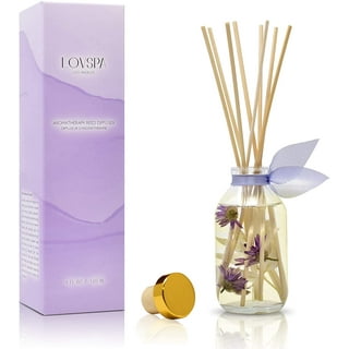 LOVSPA DE-STRESS Lavender & Eucalyptus Reed Diffuser Oil Set - Walmart.com