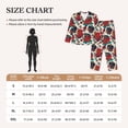 thumbnail image 5 of Uemuo Chicken Pattern Womens Pajama Sets,PJ Set for Women,Pajamas for Women Logo,Long Sleeve Pajama Set for Women,Soft Long Sleeve Top With Pants-Small, 5 of 9