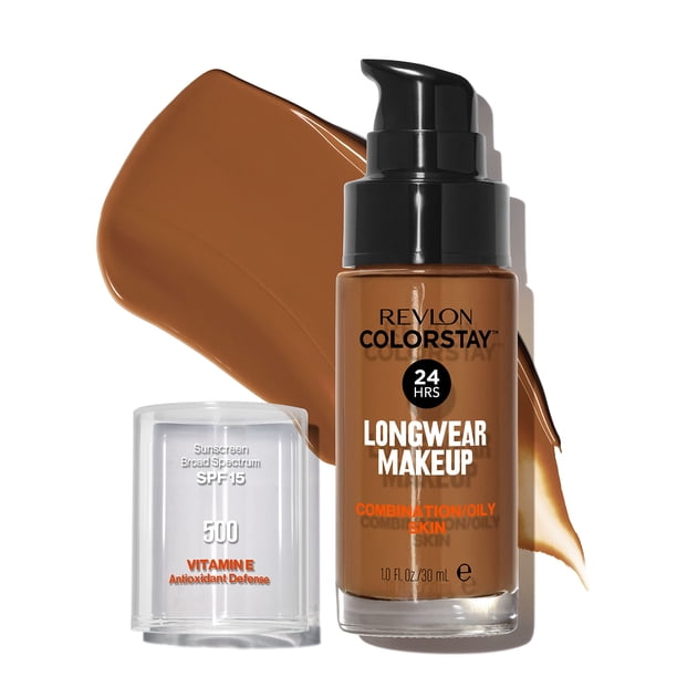 Base de maquillaje líquida Revlon ColorStay Walnut (500) 30 ml SPF15