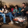 thumbnail image 5 of Portable Charcoal Grill Outdoor Tabletop Grill Small Barbecue Smoker Folding BBQ Grill with Lid for Backyard Camping Picnics Beach, 5 of 8